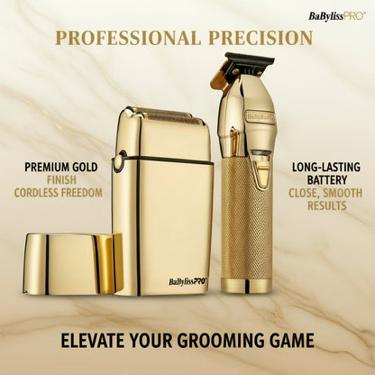 BaByliss FX Gold Trimmer & Double Foil Shaver
