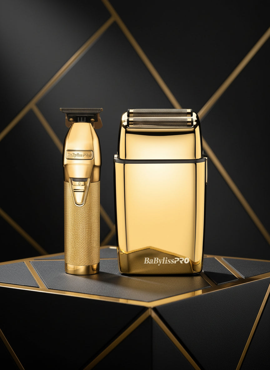 BaByliss FX Gold Trimmer & Double Foil Shaver