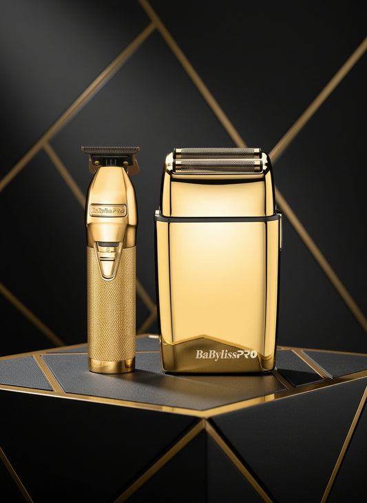 BaByliss FX Gold Trimmer & Double Foil Shaver